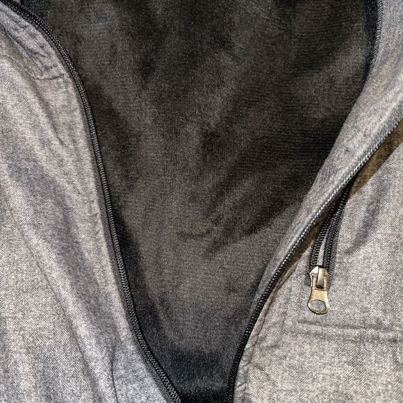 World Series Poker Mens Gray Full Zip Jacket Long Sleeve Size 2XL - Picture 9 of 9